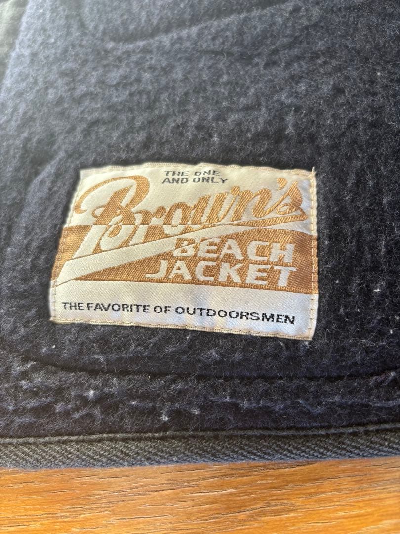 ロストヒルズ　Brown’s BEACH JACKET ビーチクロスベスト