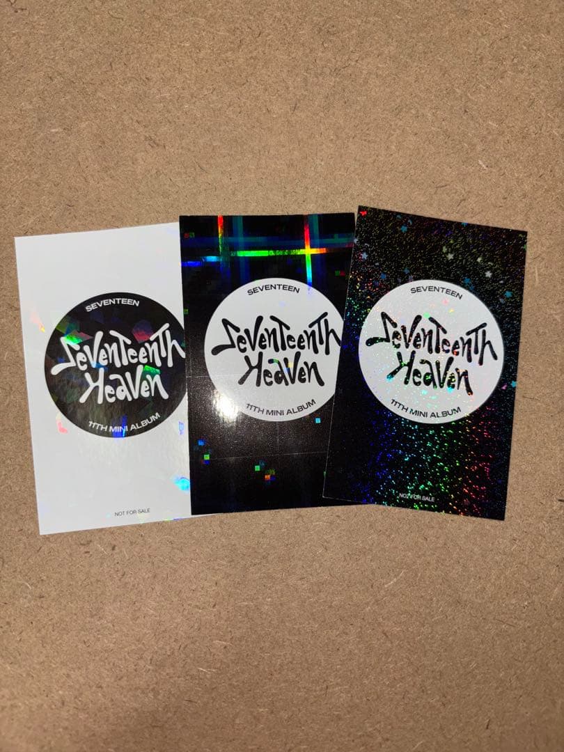 SEVENTEEN HEAVEN ウォヌ 3枚セット