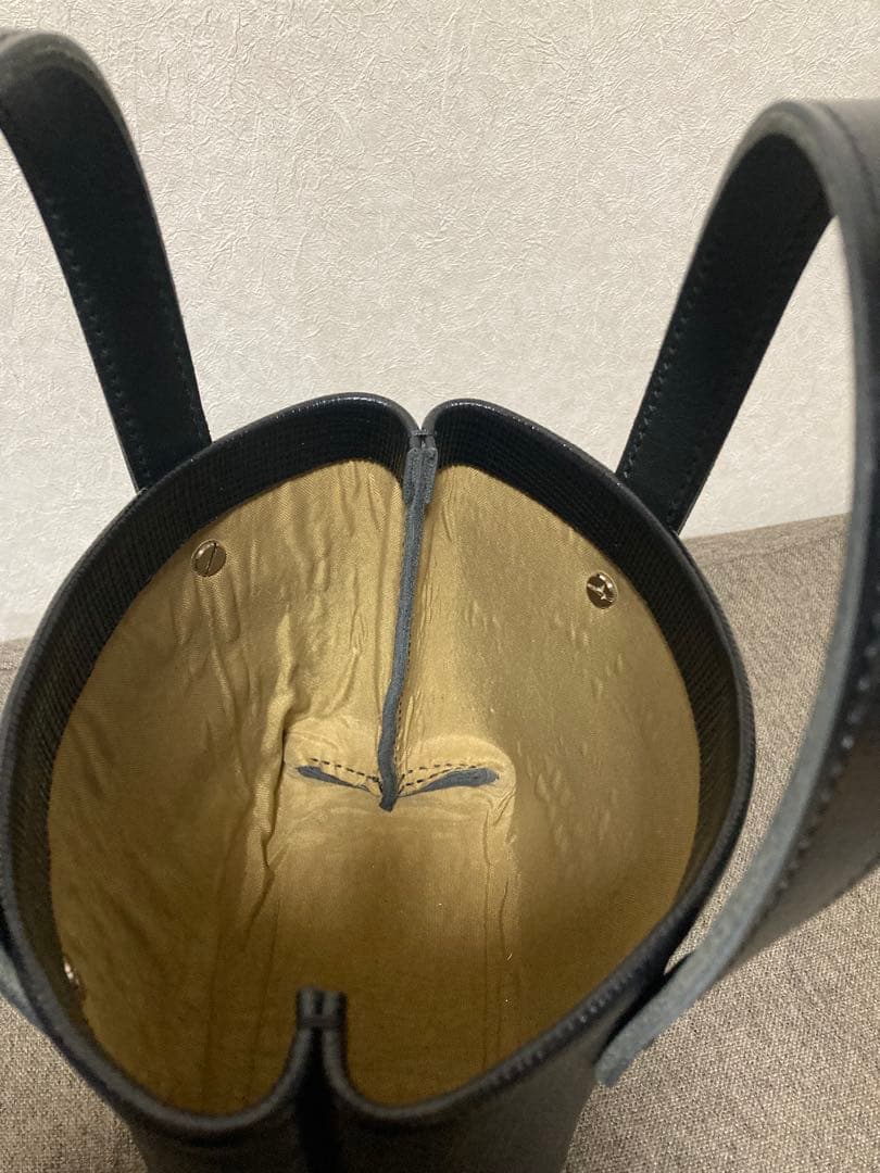 イタリアンレザー　ミニトートバッグ