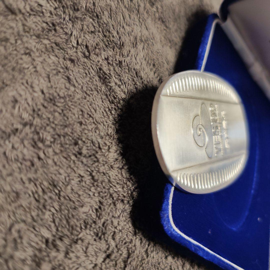 【純銀】YES'89 銀製大判 横浜博覧会　82g