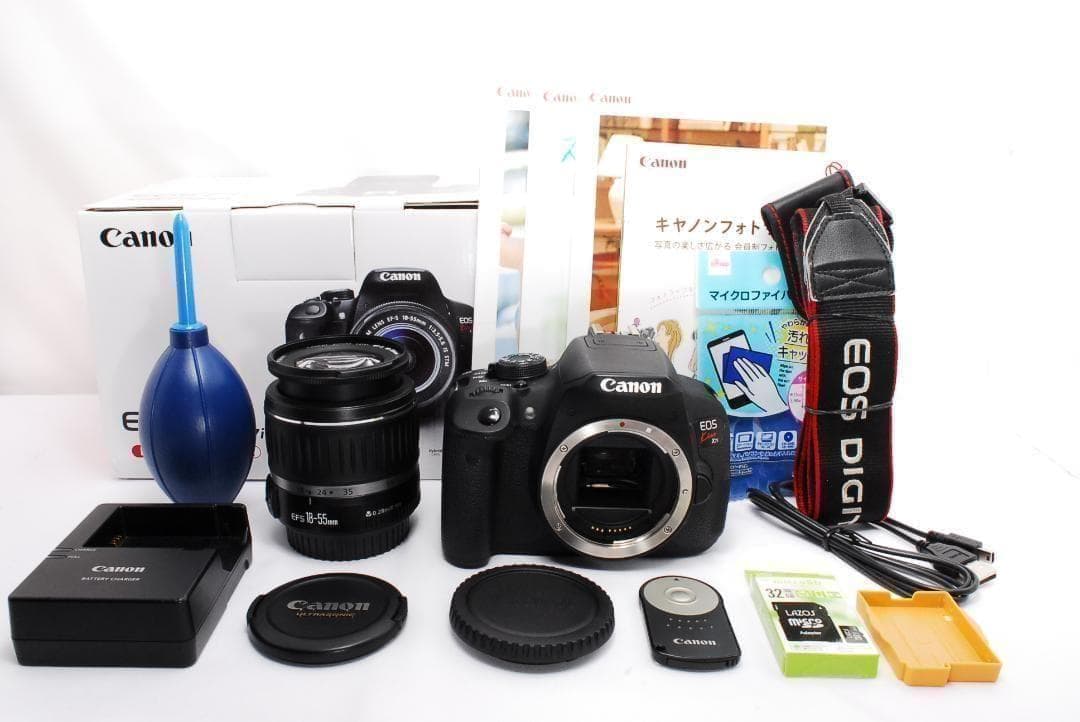 美品✨　Canon Kiss X7i レンズセット　高画質　軽量　卒業式