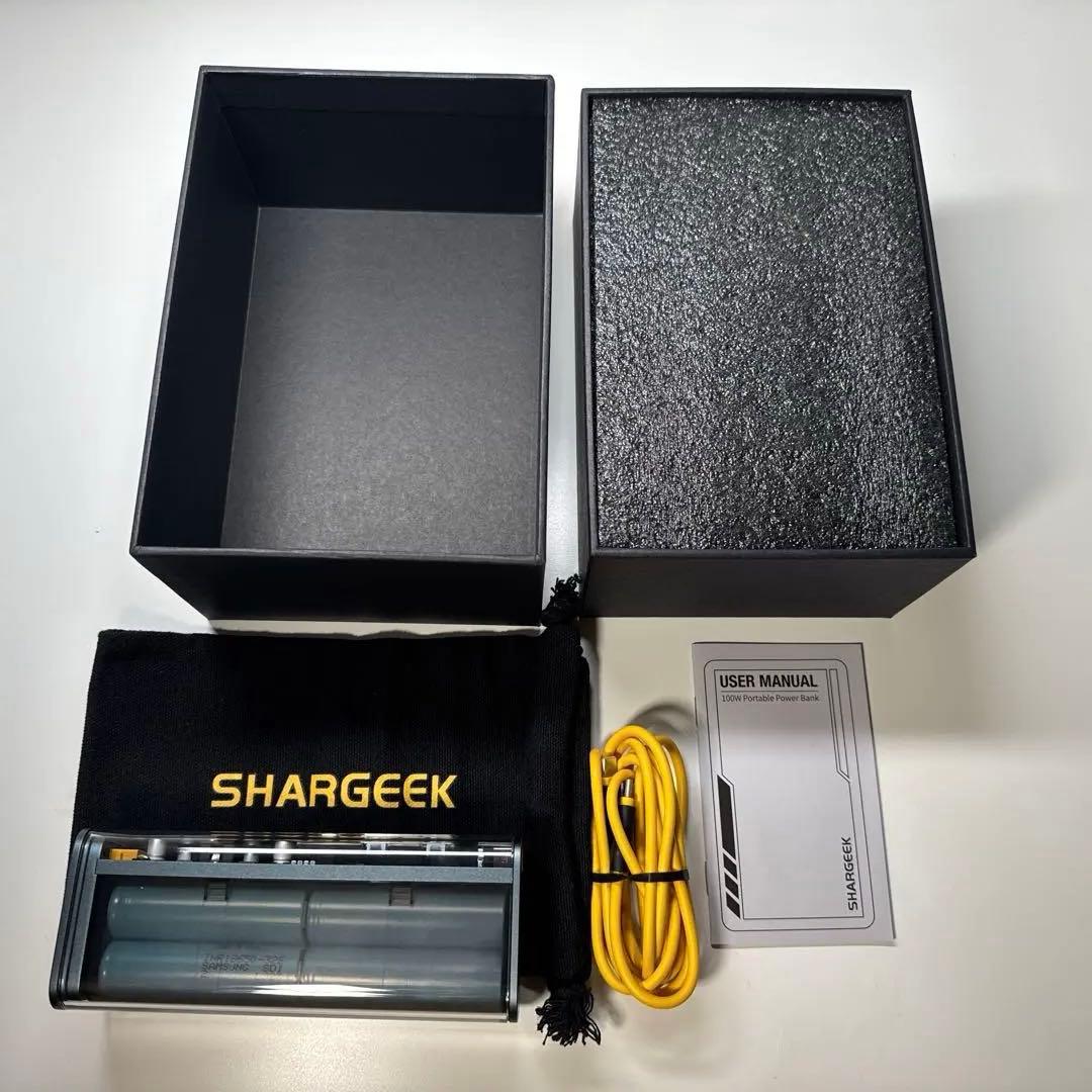 SHARGEEK STORM2 25600mAh PSE技術基準適合