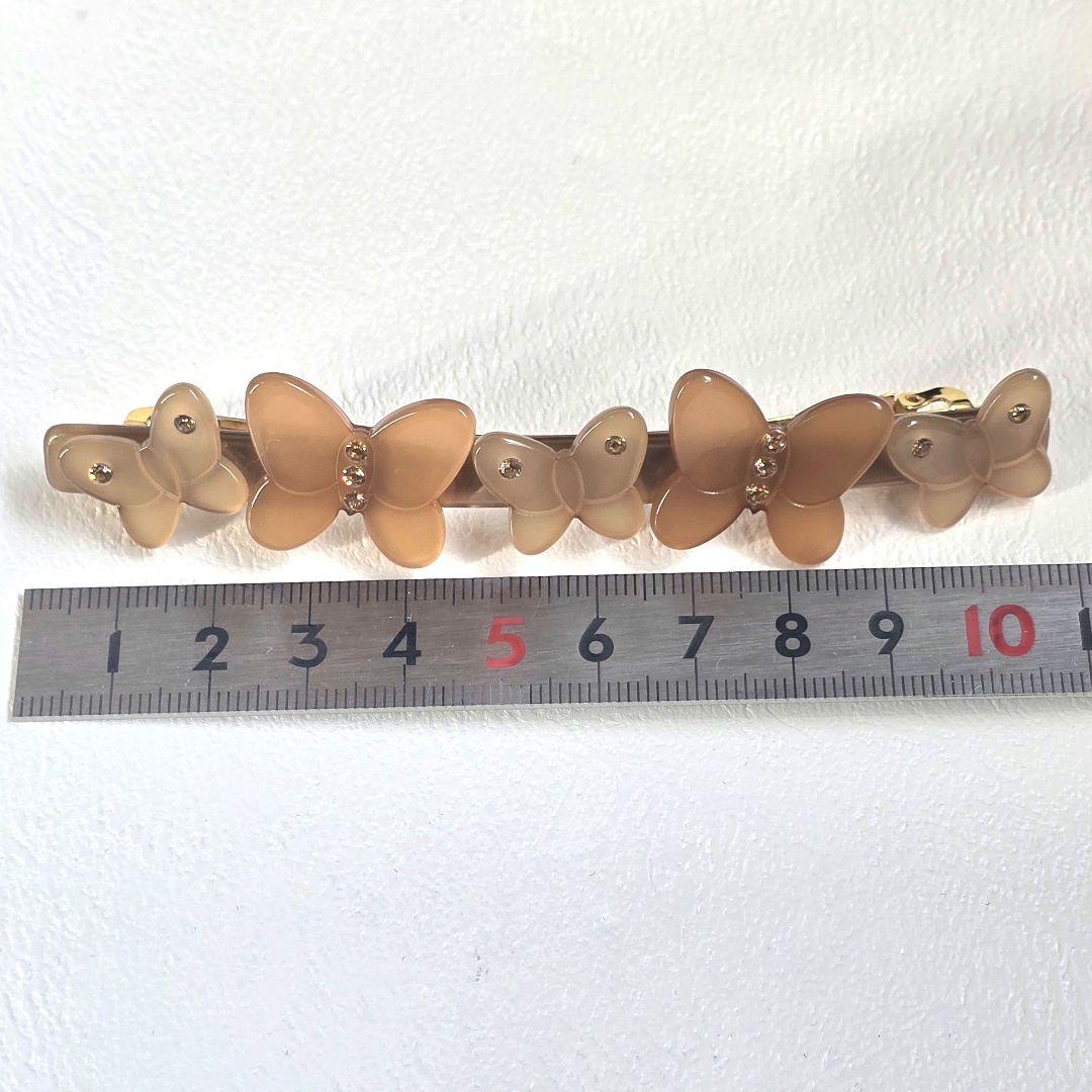 アレクサンドル ドゥ パリ　バレッタ　立体モチーフ　バタフライ