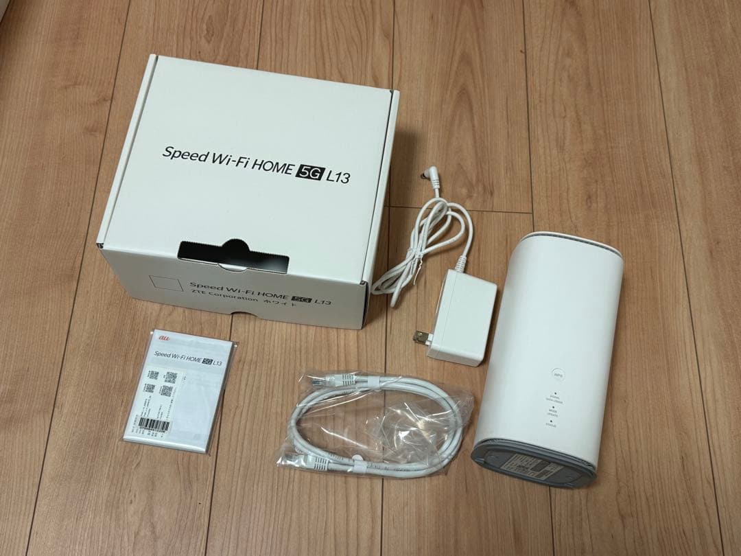 ルーター・ネットワーク機器 WiMAX Speed Wi-Fi  5G L13