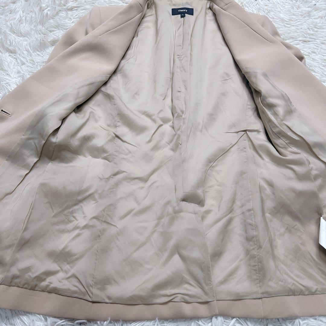 Theory セオリー 20ss パンツスーツ セットアップ ベージュ 0
