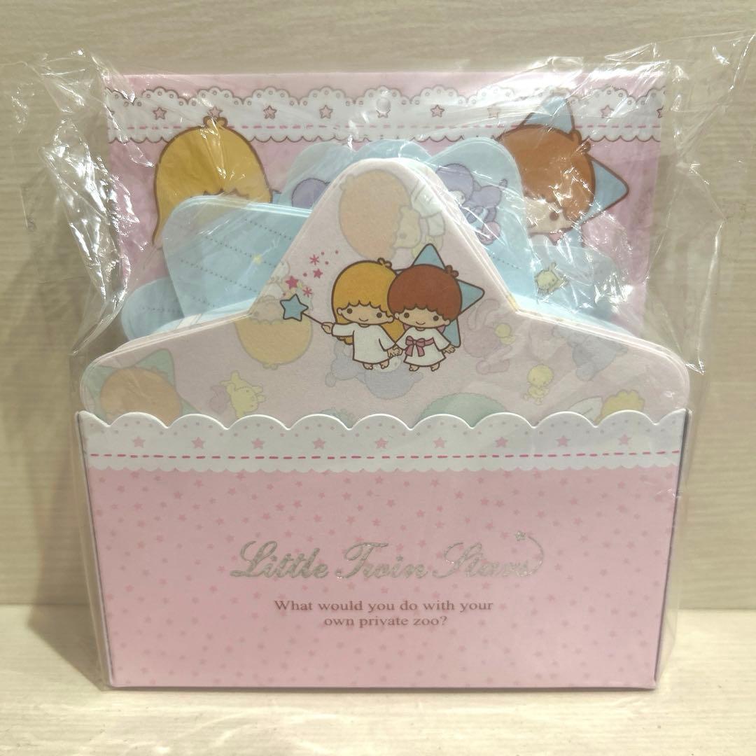 キキララ　シールパックと星型のメモ