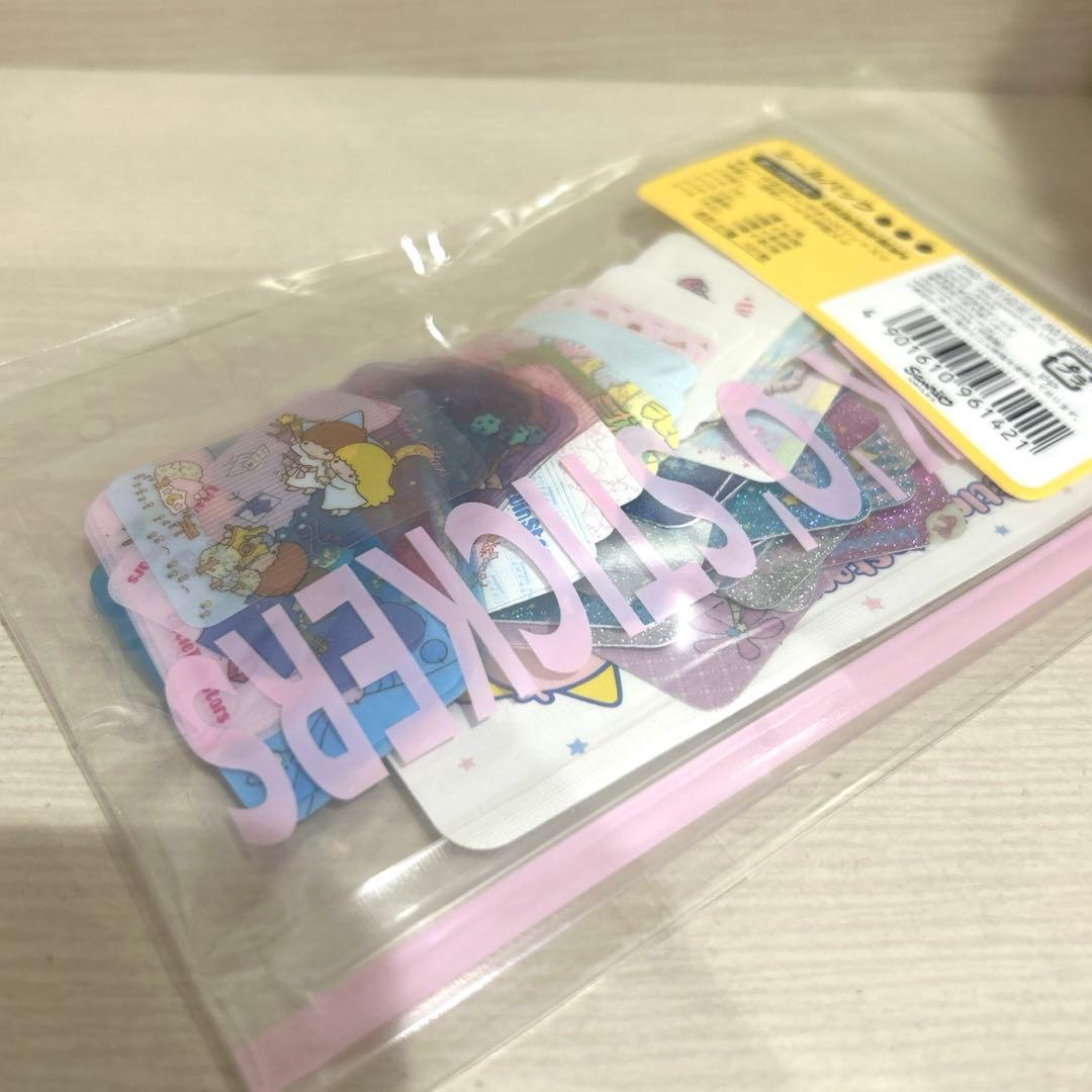 キキララ　シールパックと星型のメモ