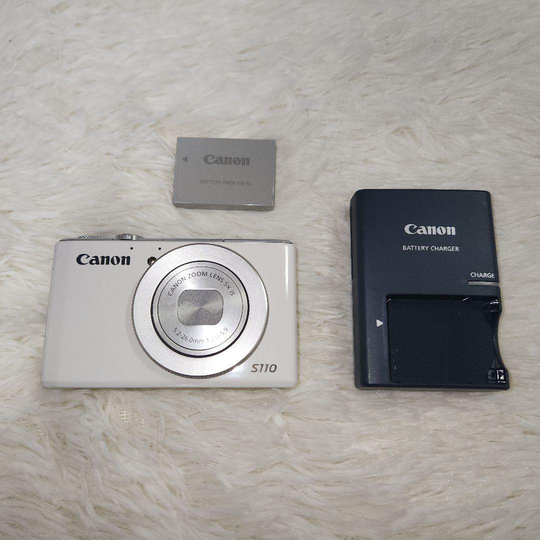 美品 Canon PowerShot S110 ホワイト