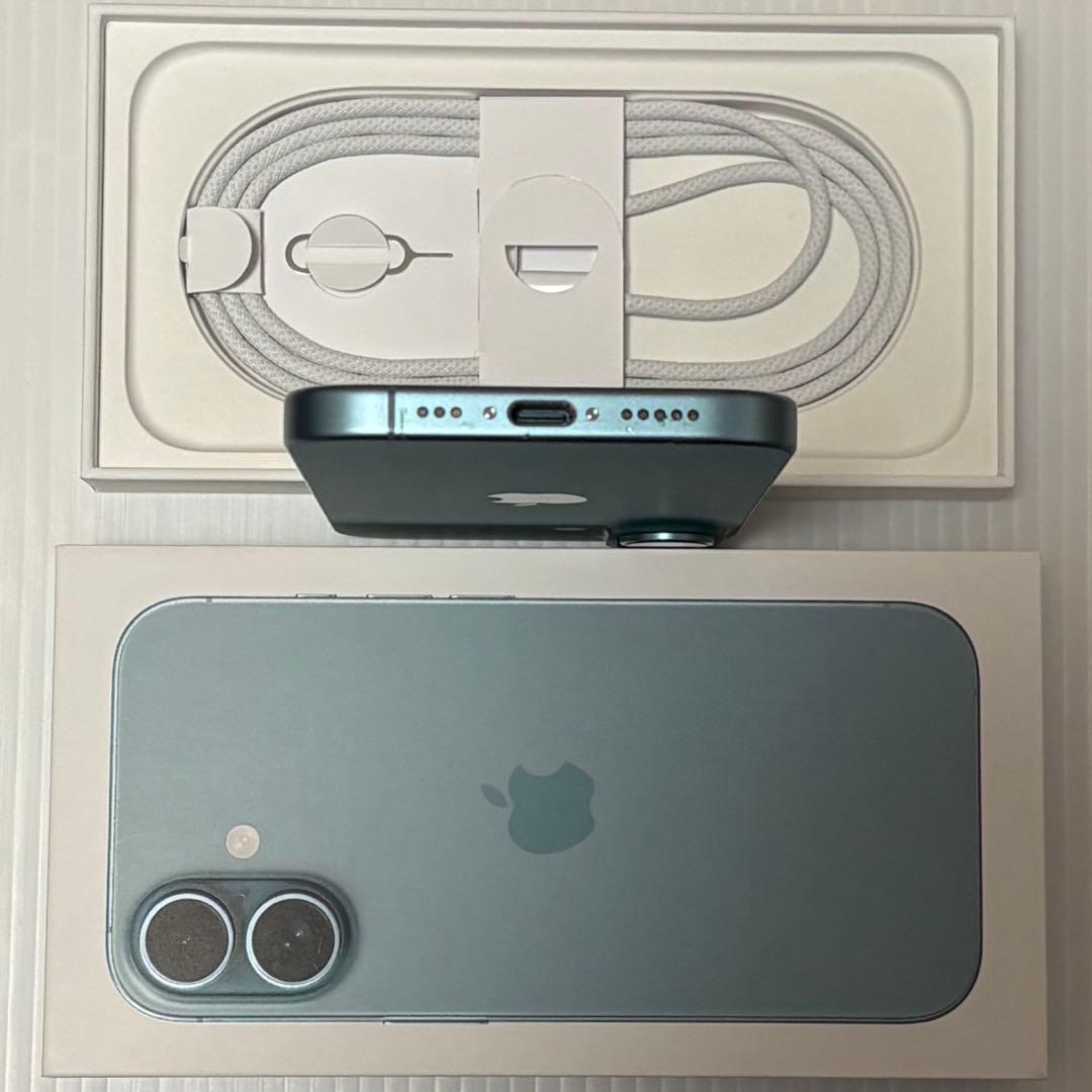 バッテリー最大容量100% iPhone16 128GB SIMフリー 本体