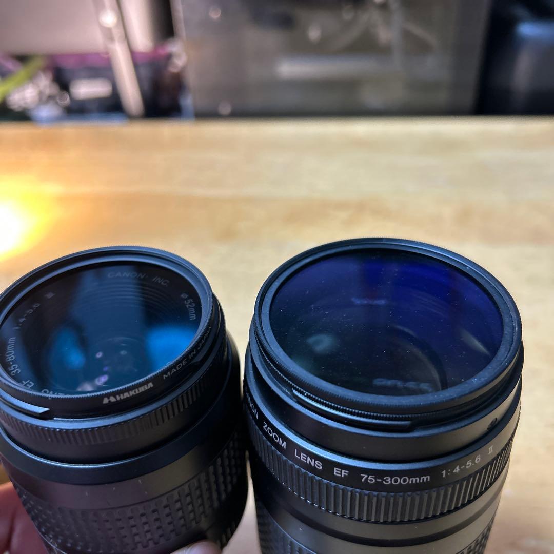 最終値下げCanon ズームレンズ セット 35-80mm 75-300mm