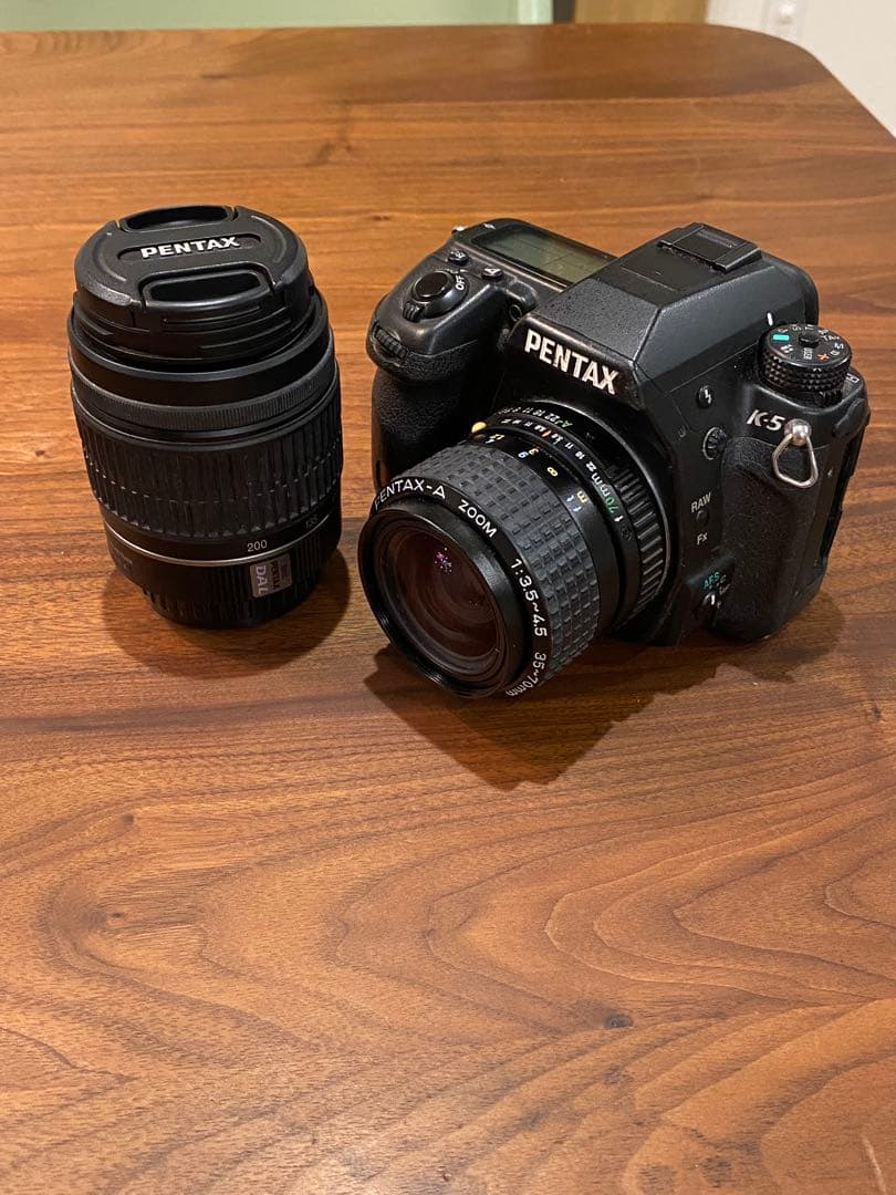 PENTAX K5 K-5 動作品　デジタル一眼レフ　35-70 50-200付