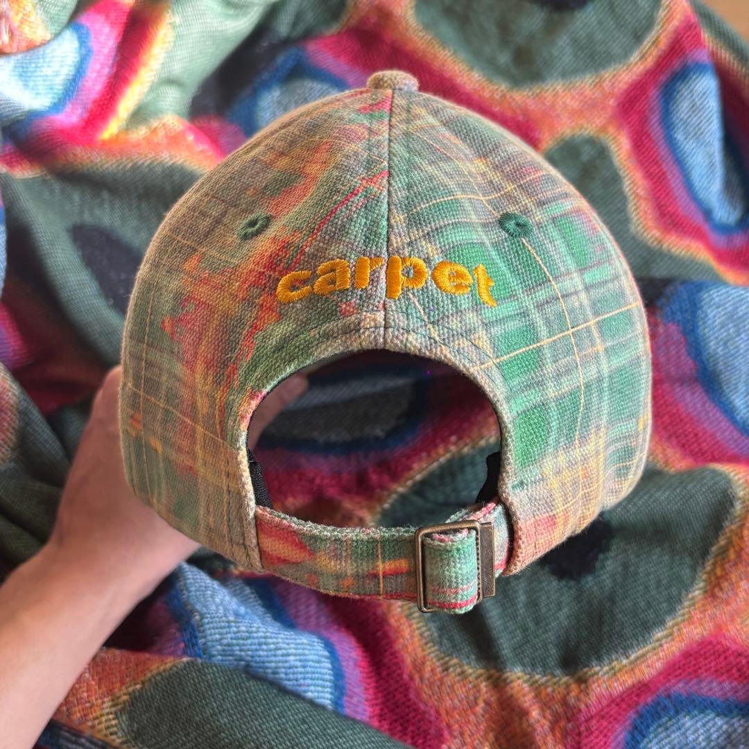 Carpet company C-Star Plaid Cap キャップ