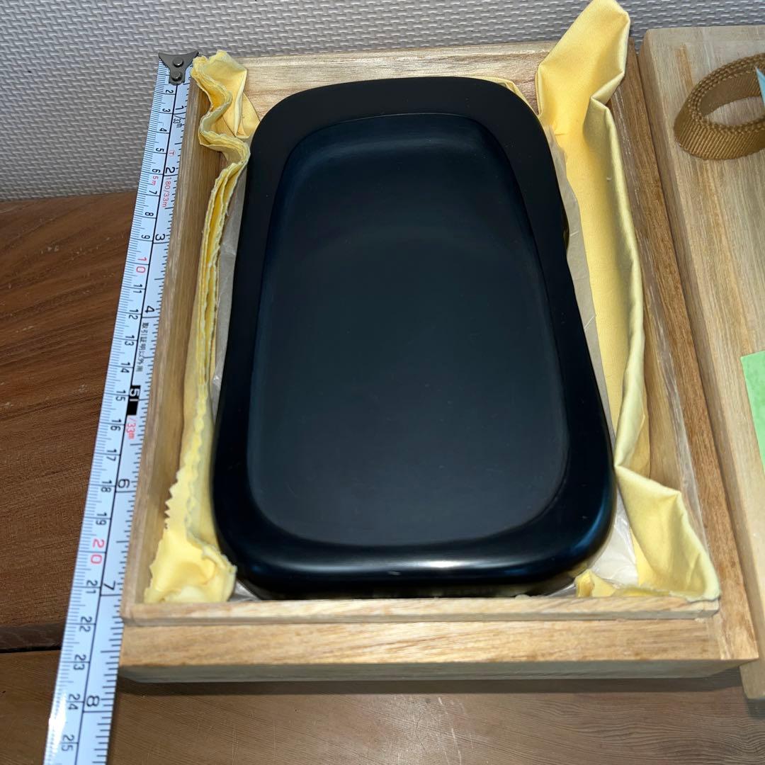 ⭕️専用⭕️雨畑真石硯　新品美品　硯匠庵　玉泉　四六寸大