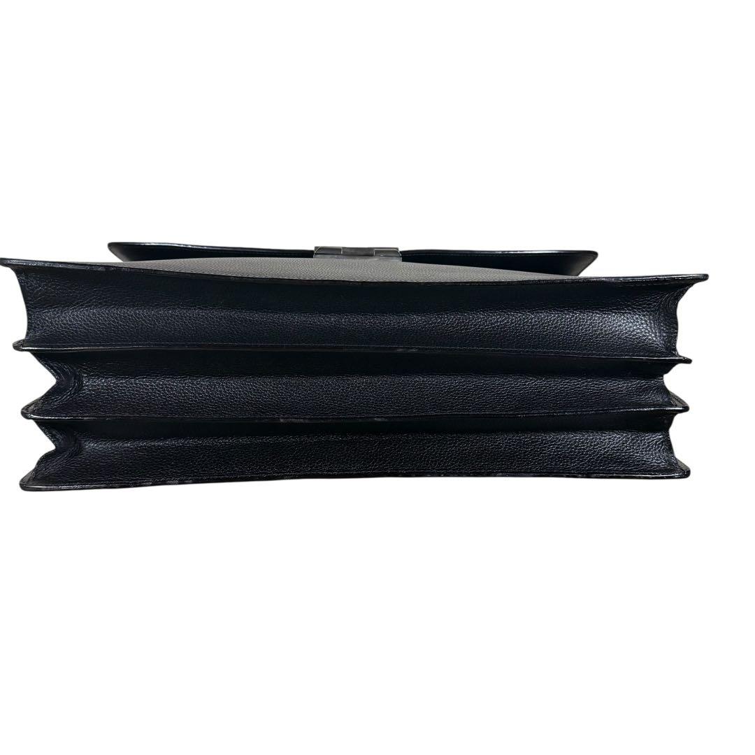 【美品】BALLY バリー 本革 ダレスバッグ ビジネスバッグ レザー　保存袋付