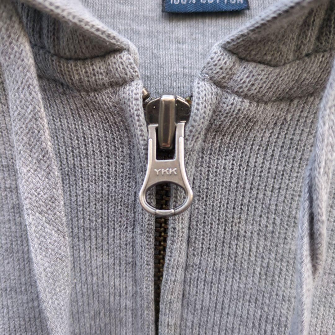 トップス 90s Polo Ralph Lauren Knit Zip up Hoodie