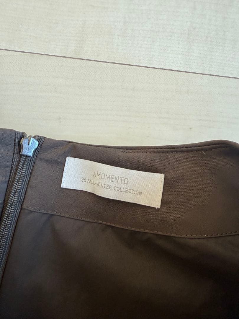 アモメント　amoment ナイロンドレス　2025aw