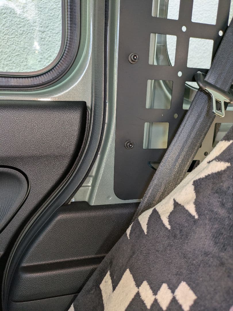 N-VANインナーメッシュパネル 片側のみ　1.6ミリ　無塗装品