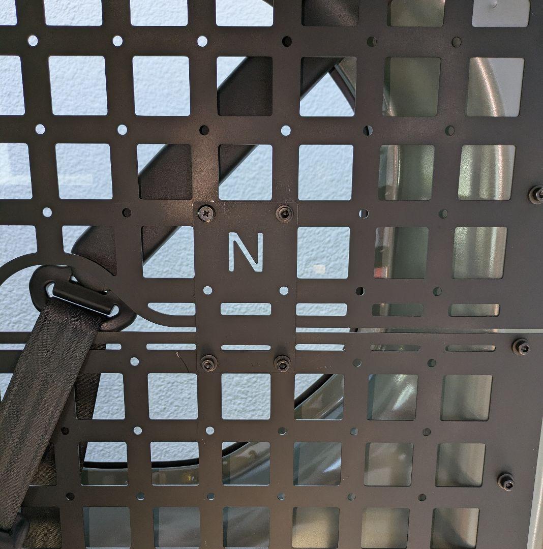 N-VANインナーメッシュパネル 片側のみ　1.6ミリ　無塗装品