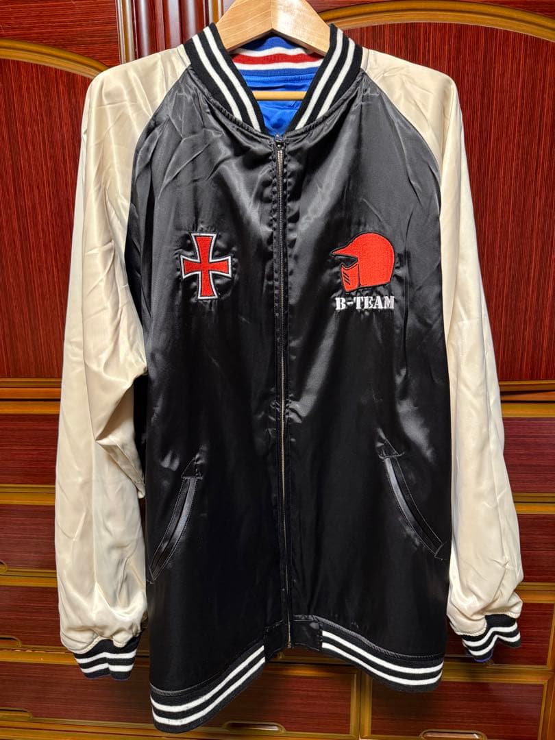 キン肉マン ビッグボディ x レオパルドン スカジャン XXL リバーシブル