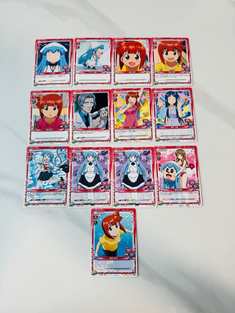 【レア】プレシャスメモリーズ　侵略！イカ娘　まとめ売り　61枚