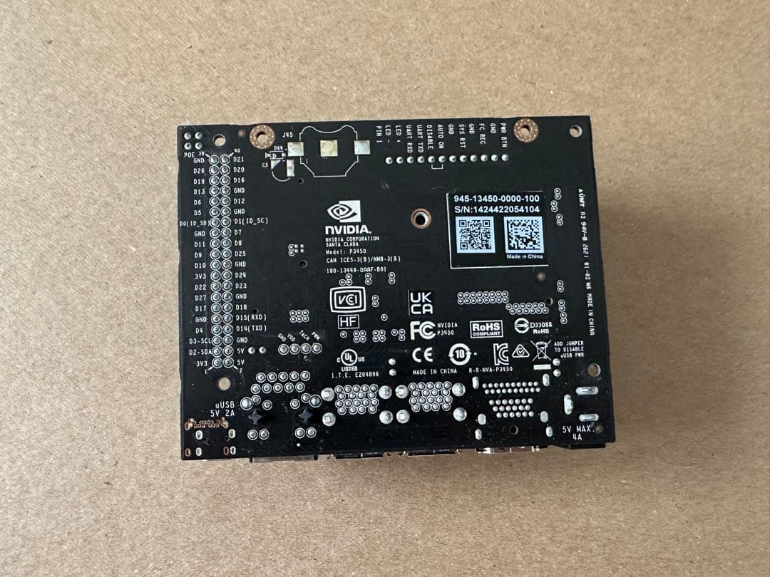 NVIDIA Jetson Nano 4GB 開発キット