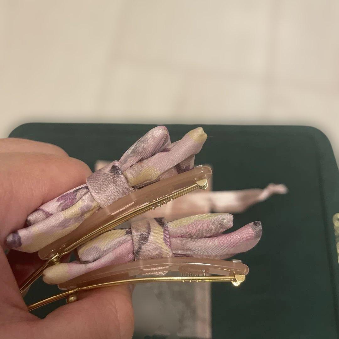 正規品　アレクサンドルドゥパリ　リボンボールピン　2点セット　新品