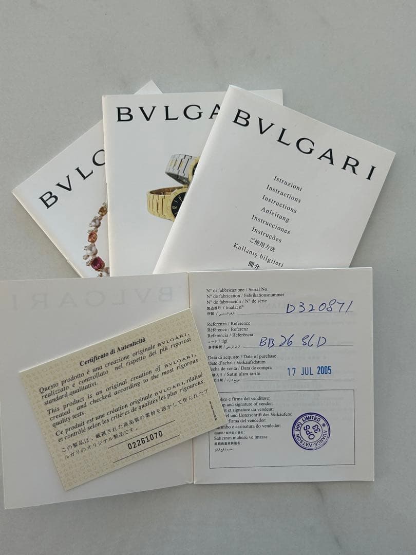 ブルガリ BVLGARI ブルガリブルガリ　レディース　腕時計