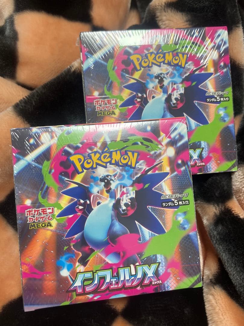 シュリンク付き ポケモンカードゲーム インフェルノX 新品未開封 2box