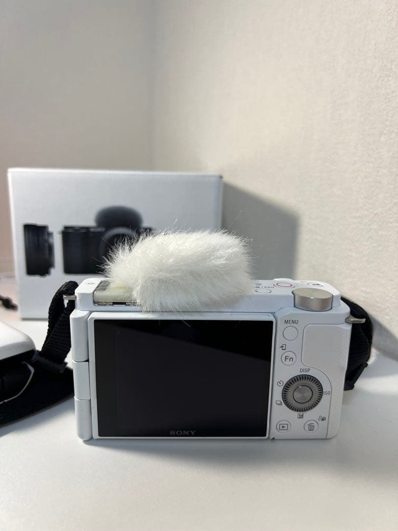 【美品】VLOGCAMZV-E10Lパワーズームレンズキットミラーレス一眼カメラ