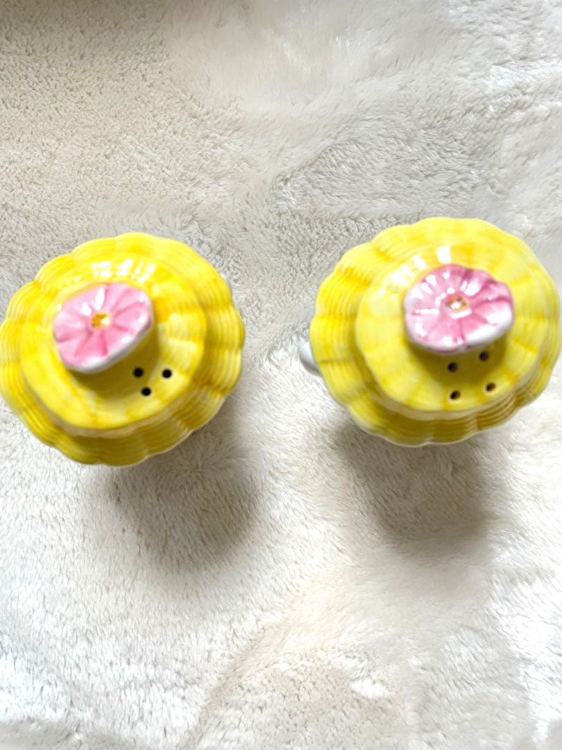 ヴィンテージBrinncoブリンコ ソルト＆ペッパー陶器ひつじ·͜· ♡