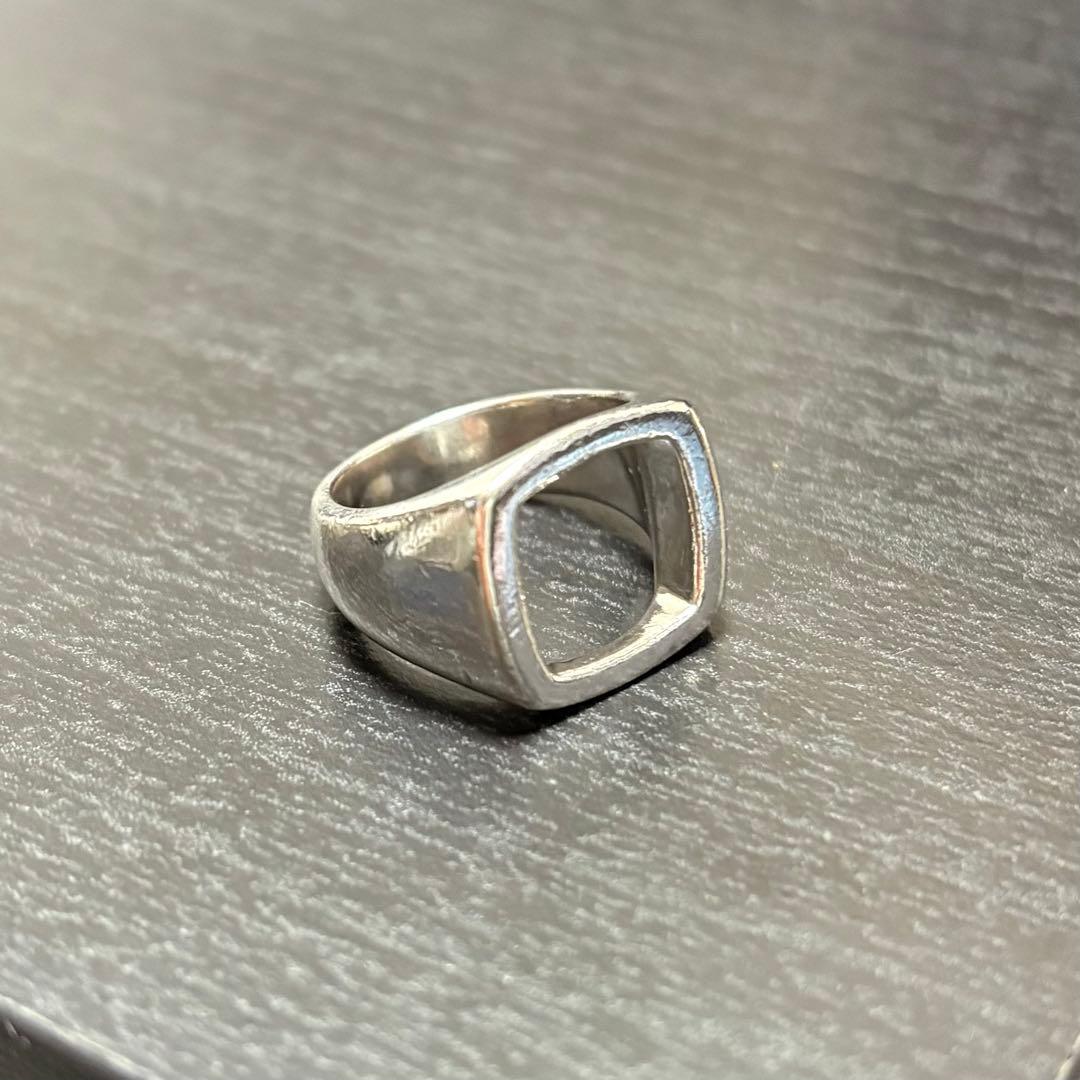 【箱付き最安】トムウッド　クッションオープンリング　シグネットリング　サイズ50