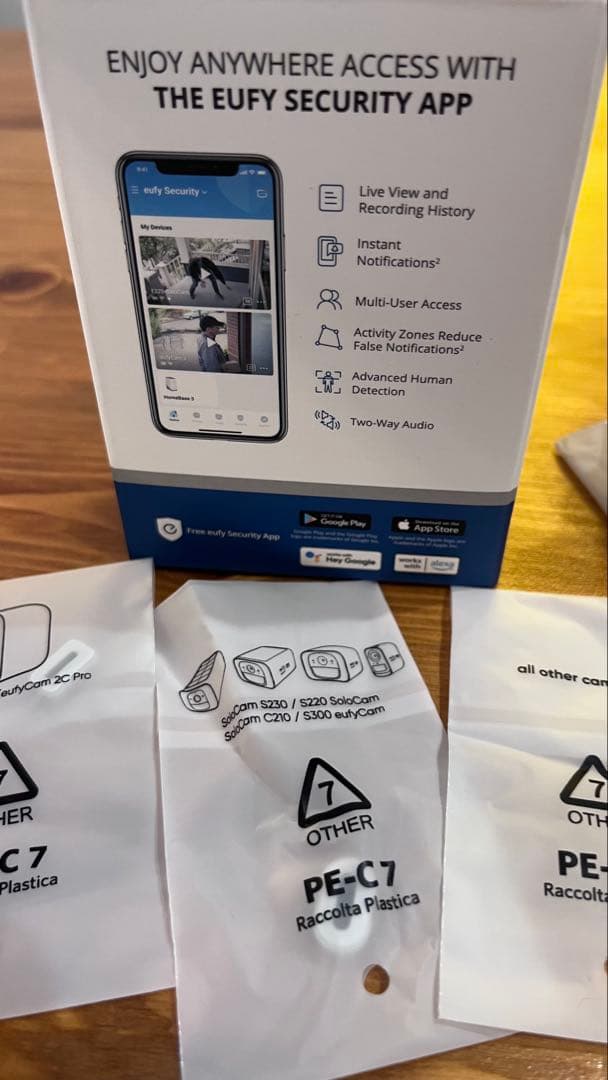 eufy ワイヤレス2Kセキュリティカメラ