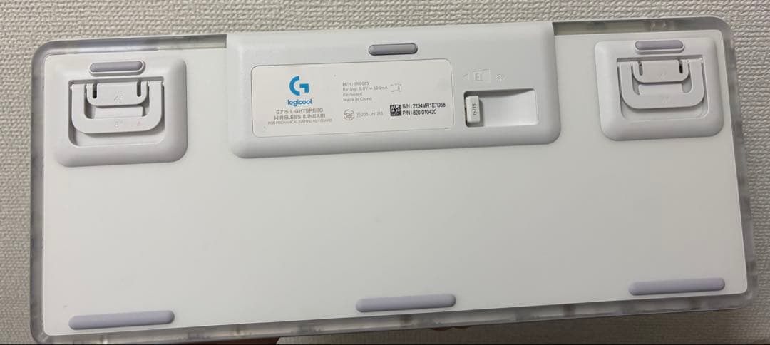 Logicool G715 ワイヤレスゲーミングキーボード オーロラシリーズ