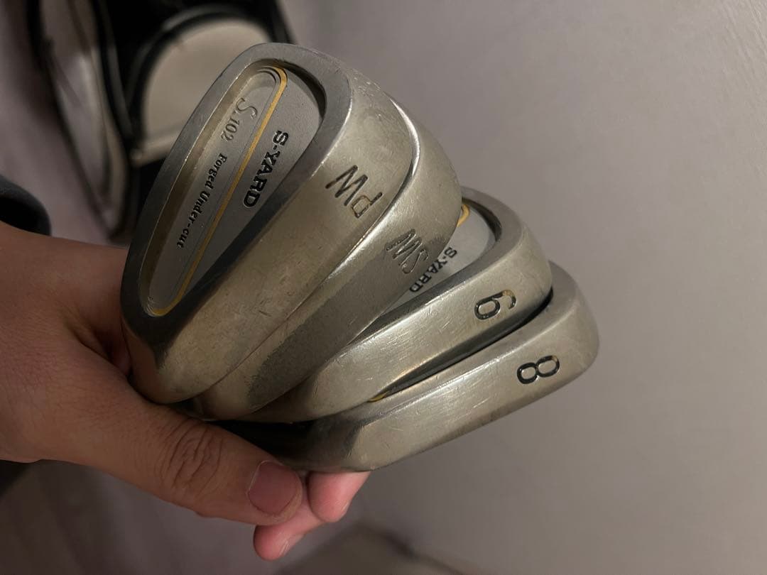 NIKE ゴルフバッグ付 ゴルフクラブ11本セット メンズ 右用 初心者〜中級者