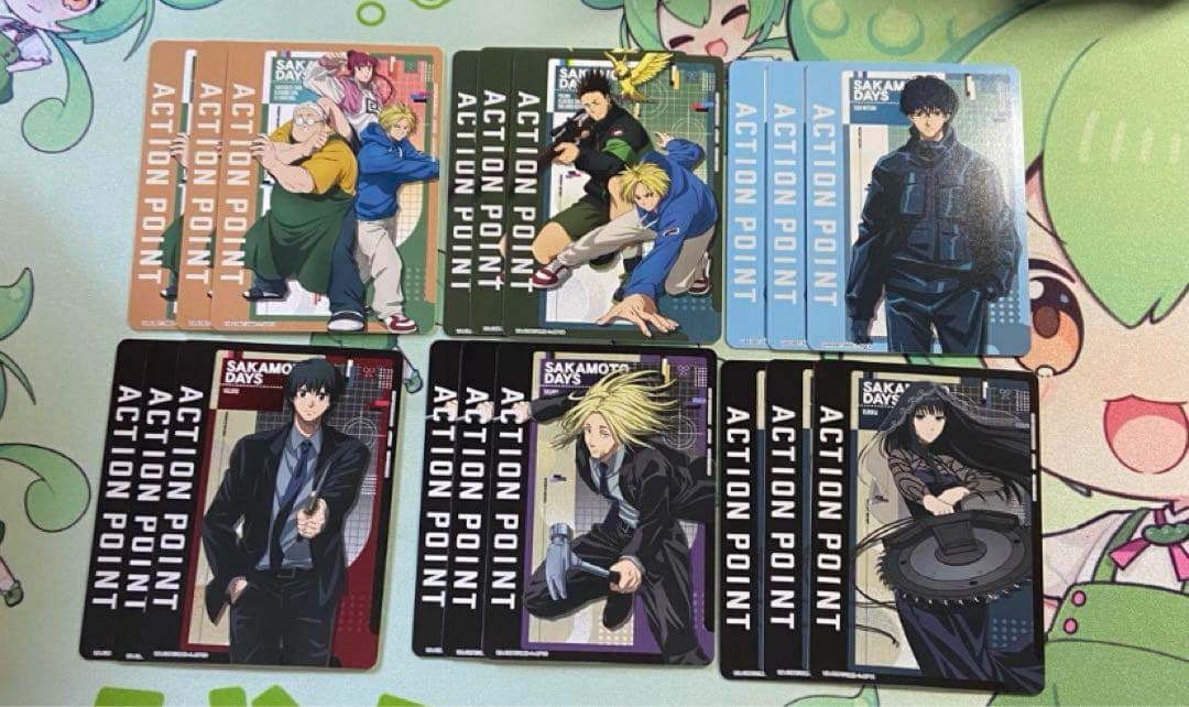 ユニアリ　サカモトデイズ　紫　SR以下　4コン　APおまけつき