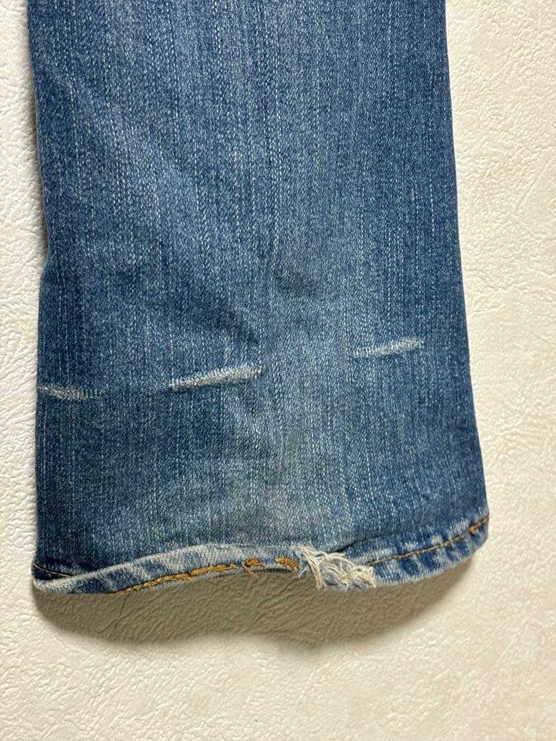 HYSTERIC GLAMOUR フレアデニム y2k ダメージ ローライズ