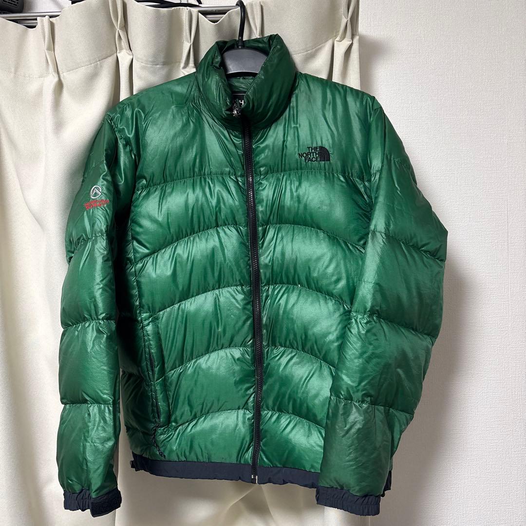 THE NORTH FACE SUMMIT M グリーンダウンジャケット