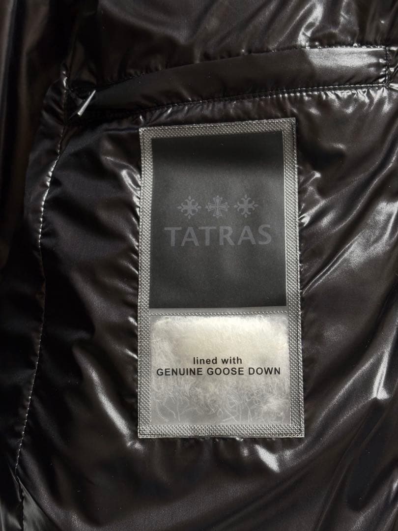 24-25AW★新品★ TATRAS タトラス BELBO ダウン　黒　4