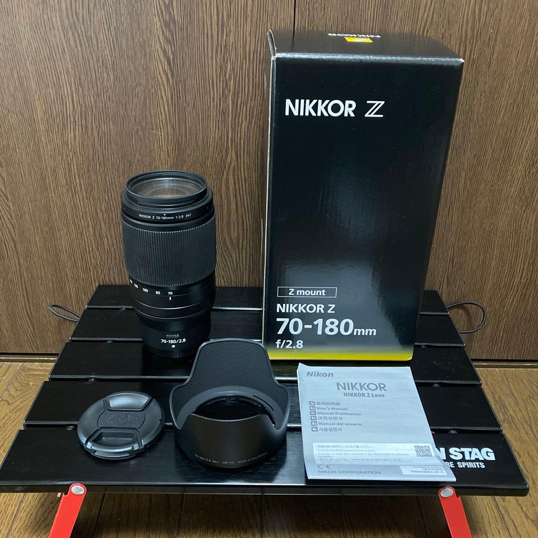 新同品　NIKKOR Z 70-180mm f/2.8 純正フィルター付