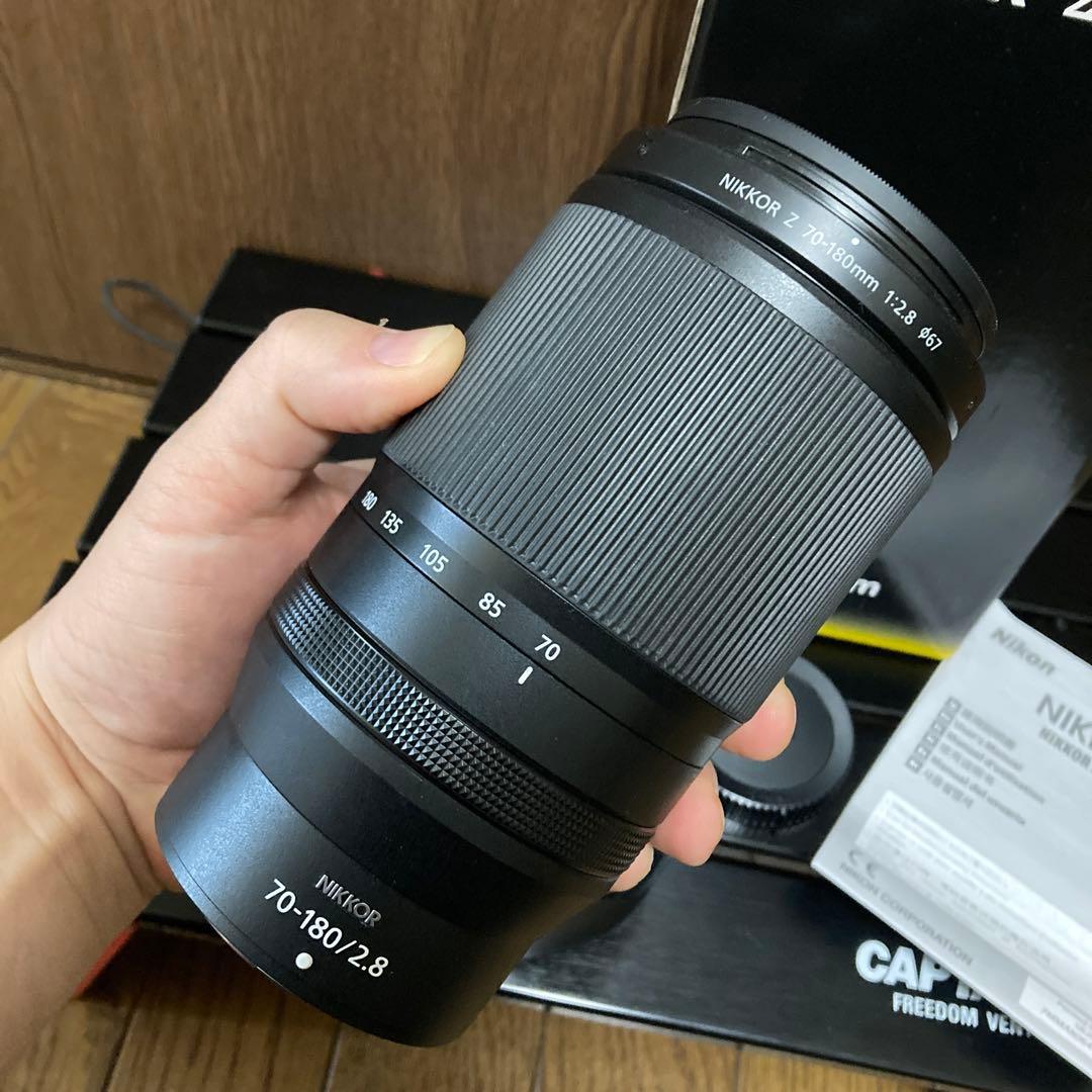 新同品　NIKKOR Z 70-180mm f/2.8 純正フィルター付