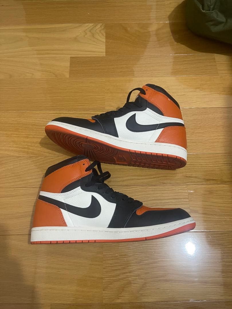 ジョーダン1 シャタバ　Nike Air Jordan 1 オレンジ/ブラック