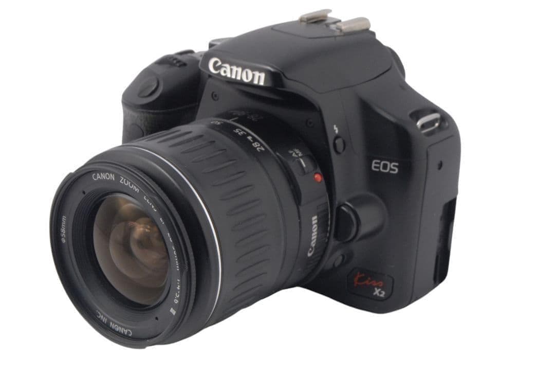 Canon Kiss X2★レンズ付でお得★入門機★一眼レフカメラおまけ付きです