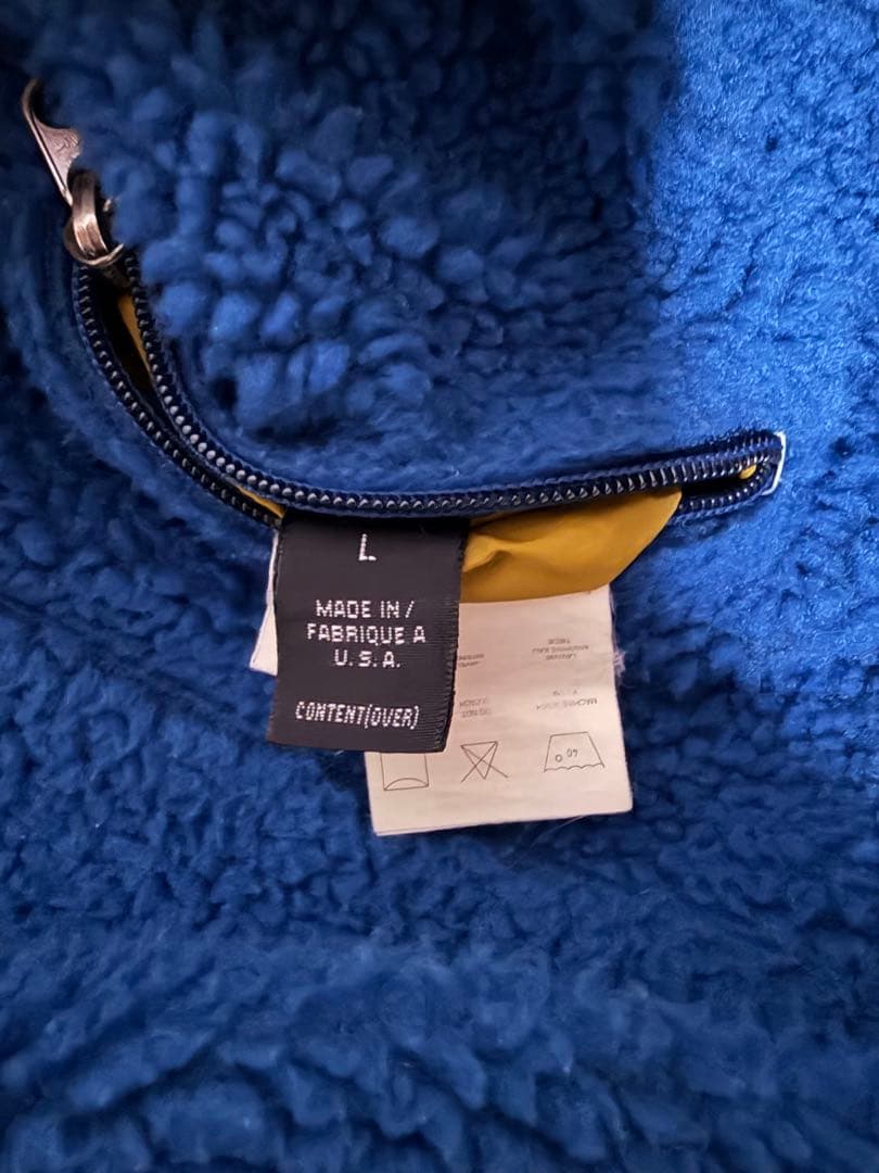 92 パタゴニア リバーシブル グリセード カレー L