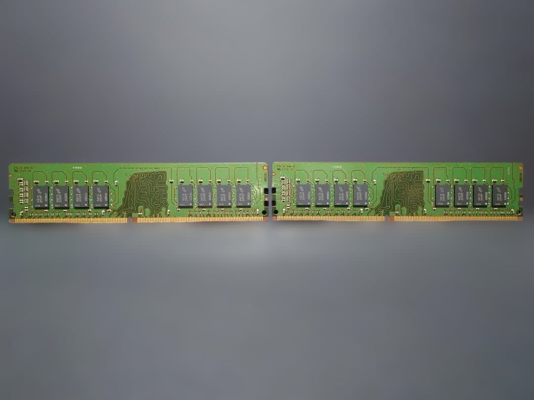 【動作確認済】メモリCrucial DDR4 2666 16GB×2枚