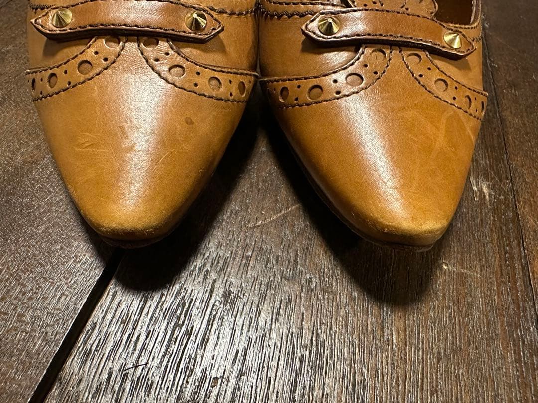 Louis Vuitton ブラウンハイヒール36