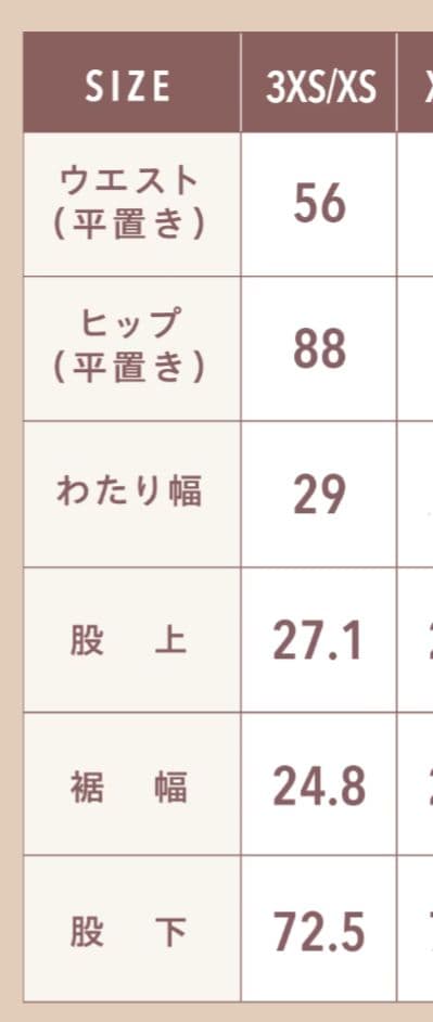 3XS/S deep-navy TWWデニム