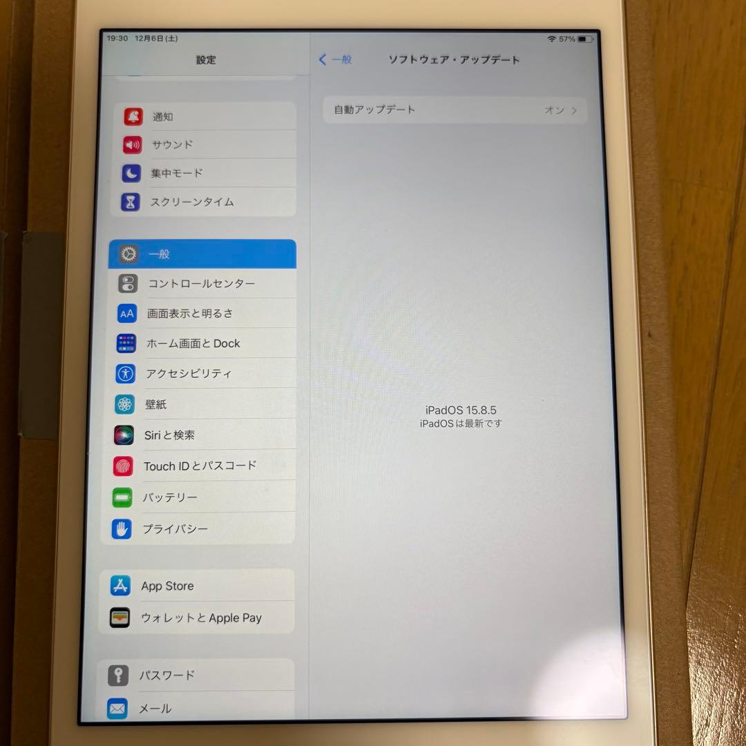iPad mini第４世代wi-fi128GBバッテリー89.9%背面傷あり