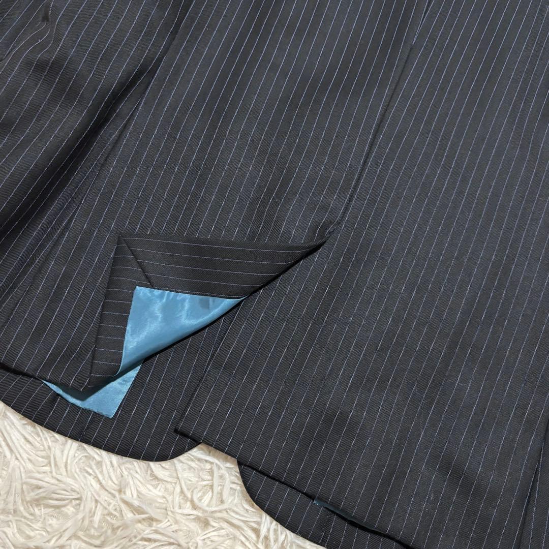 美品 アクアスキュータム レディース スーツ セットアップ ワイドパンツ 15号