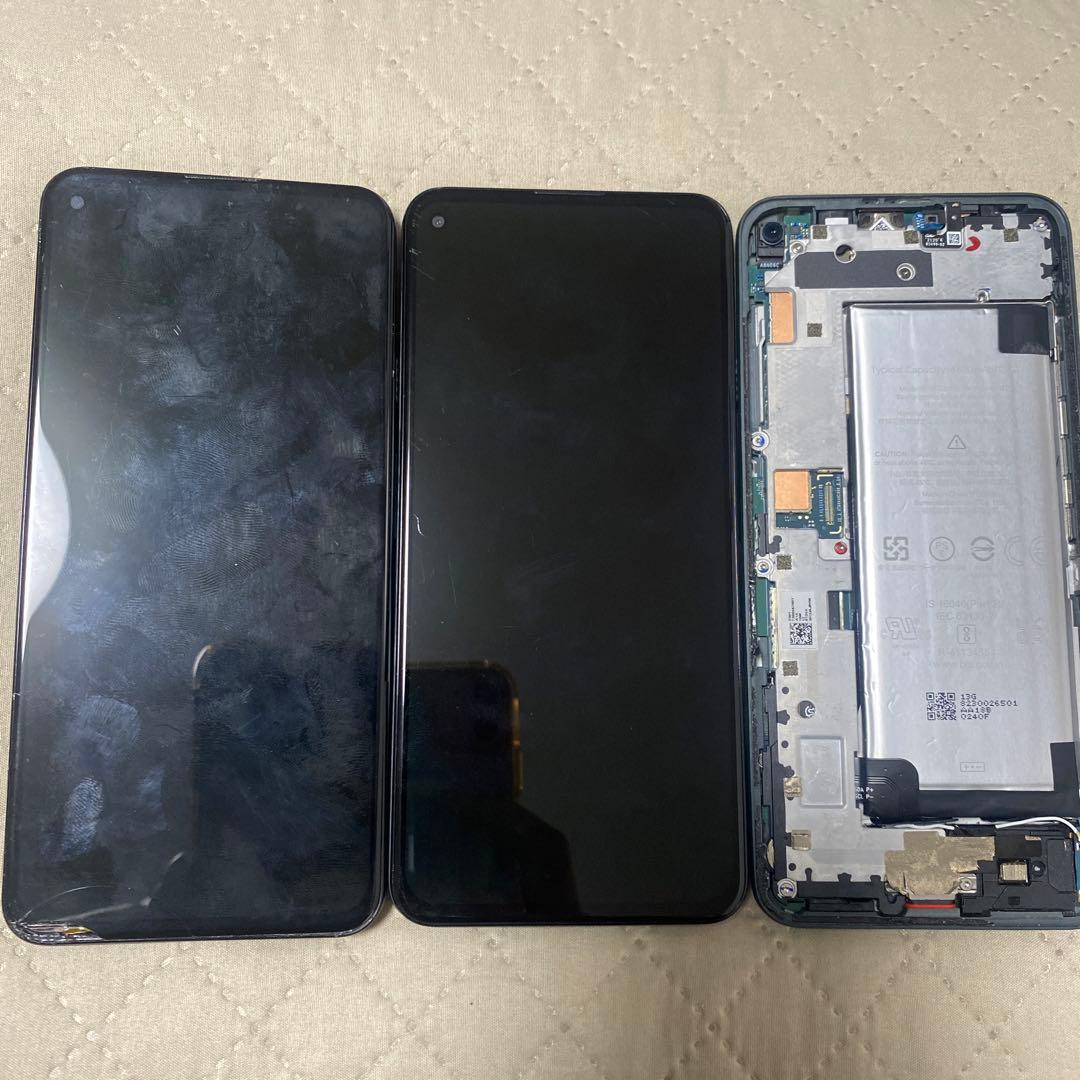 Google Pixel 5 グレー 本体 電源なし 3台