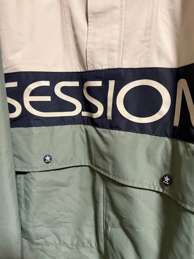 22s SESSIONSスノーボードウェア 上下セット